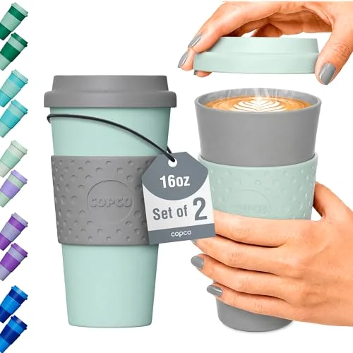 Copco Acadia Travel Mug, 16 oz, set of 2, Gray