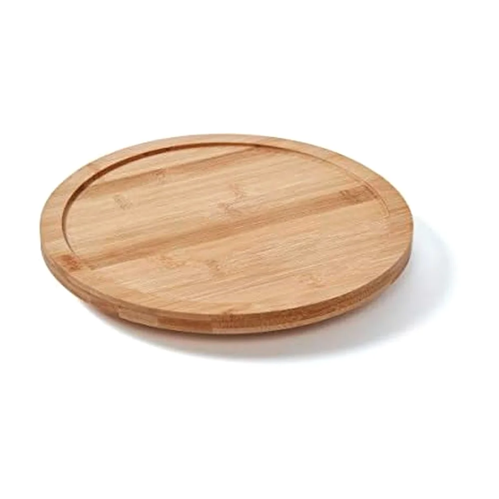 Copco Bamboo Lazy Susan Turntable Organizer, 10 in